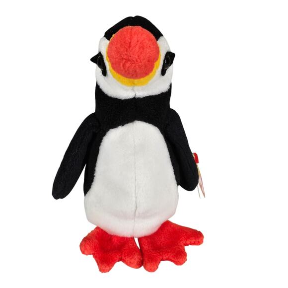 TY BEANIE BABY “PUFFER” THE PUFFIN – 1997 RETIRED PLUSH W/ TAG – PVC PELLETS - Picture 2 of 10